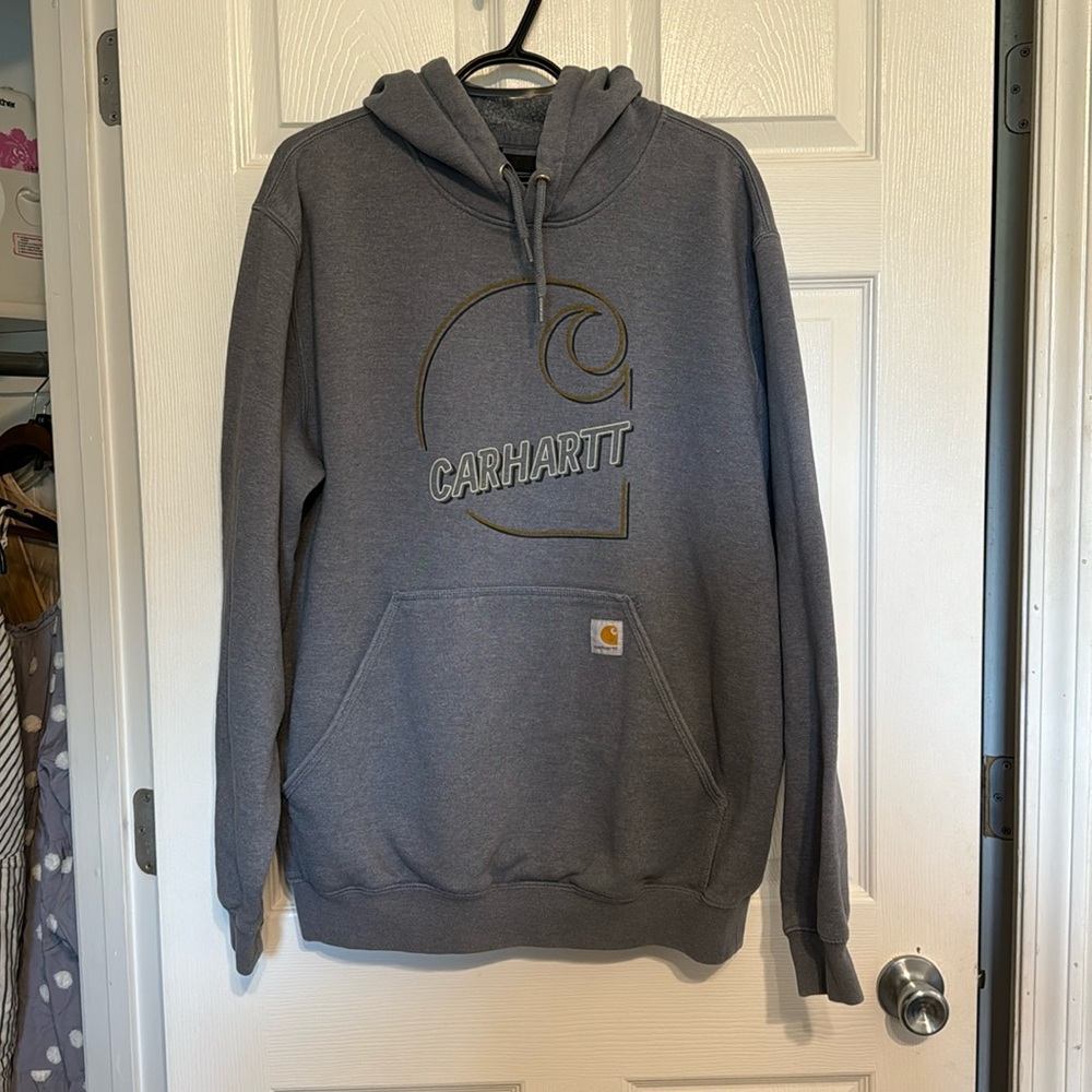 Carhartt size L, hooded sweatshirt